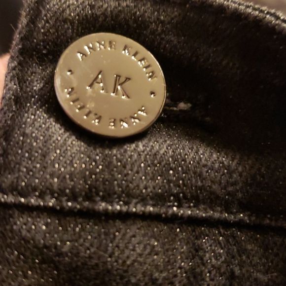 ❤️5/$25  AK Anne Klein Black Jeans - Picture 6 of 6